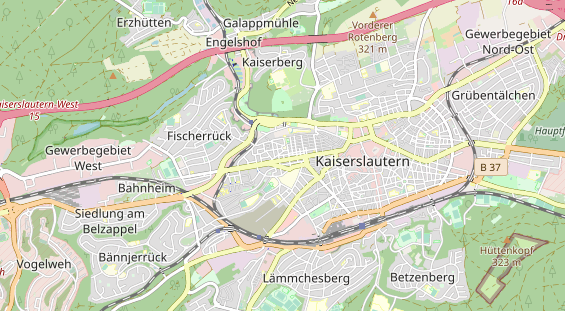 Monteurzimmer auf Karte