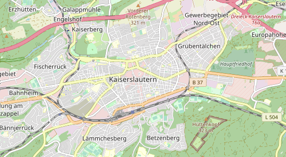 Monteurzimmer auf Karte