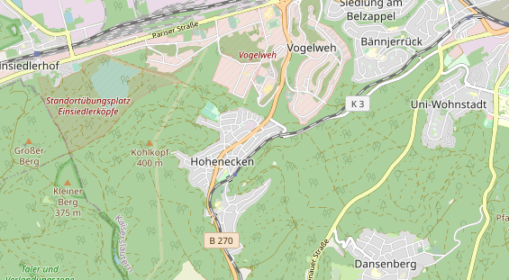 Monteurzimmer auf Karte