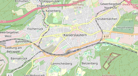 Monteurzimmer auf Karte