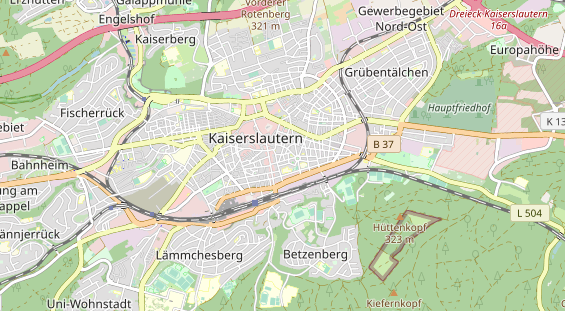 Monteurzimmer auf Karte