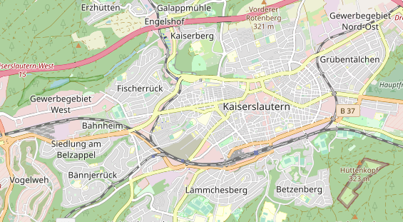 Monteurzimmer auf Karte