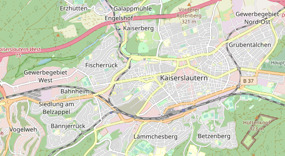 Monteurzimmer auf Karte