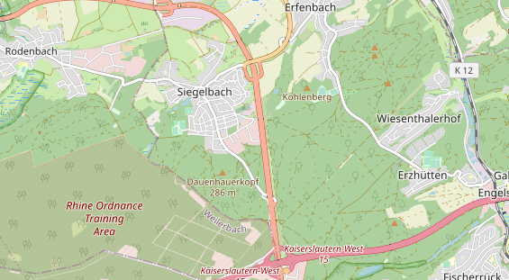 Monteurzimmer auf Karte