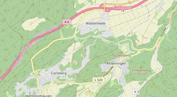 Monteurzimmer auf Karte