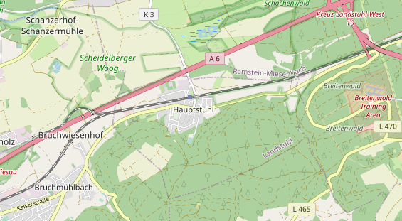 Monteurzimmer auf Karte