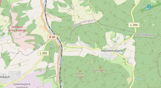 Monteurzimmer auf Karte