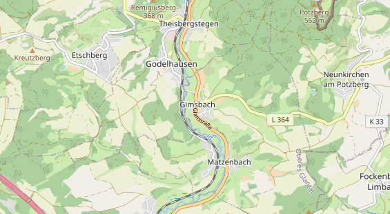 Monteurzimmer auf Karte