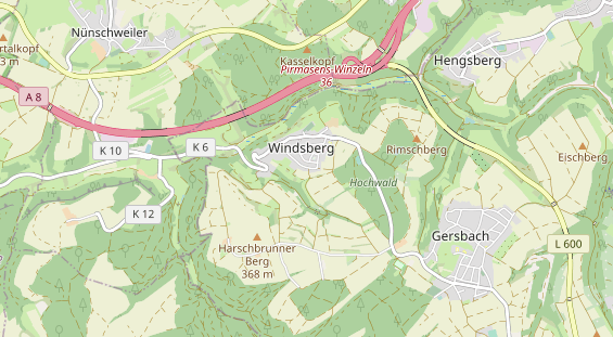 Monteurzimmer auf Karte