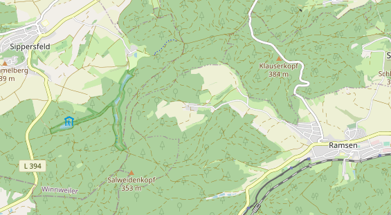 Monteurzimmer auf Karte