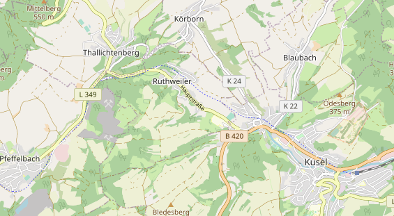 Monteurzimmer auf Karte