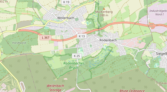 Monteurzimmer auf Karte