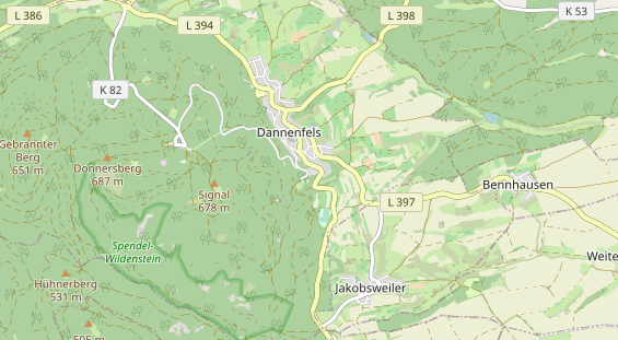 Monteurzimmer auf Karte