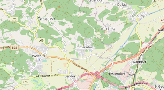 Monteurzimmer auf Karte