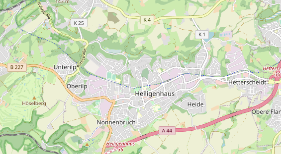 Monteurzimmer auf Karte