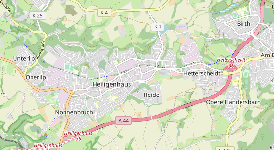 Monteurzimmer auf Karte