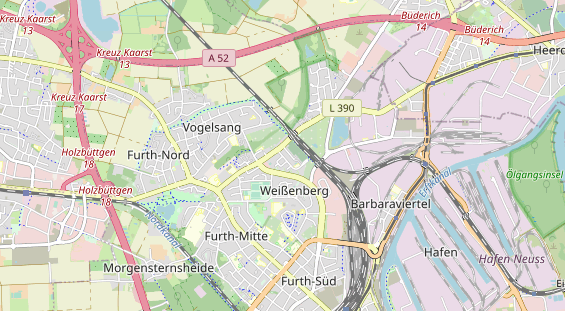 Monteurzimmer auf Karte