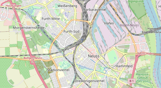 Monteurzimmer auf Karte