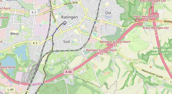 Monteurzimmer auf Karte