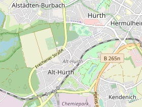 Monteurzimmer auf Karte
