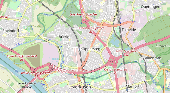 Monteurzimmer auf Karte