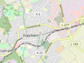 Monteurzimmer auf Karte