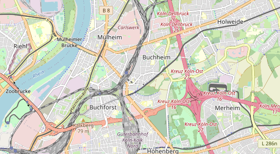 Monteurzimmer auf Karte