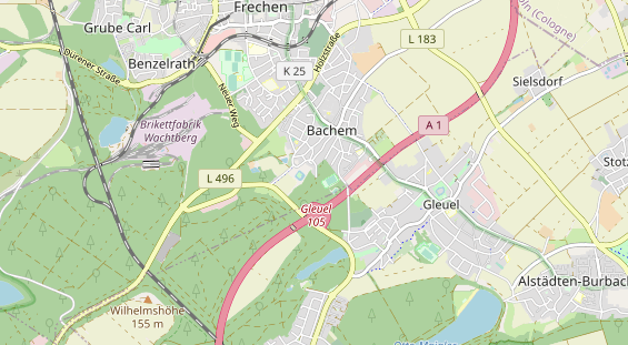 Monteurzimmer auf Karte