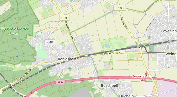 Monteurzimmer auf Karte