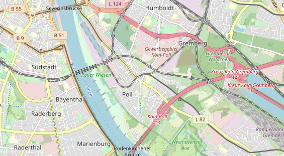 Monteurzimmer auf Karte