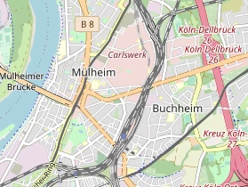 Monteurzimmer auf Karte