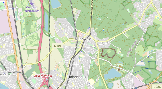 Monteurzimmer auf Karte