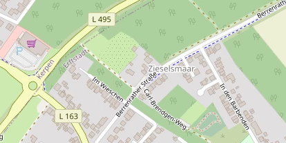 Monteurzimmer auf Satellitenbild