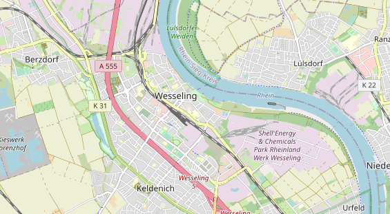 Monteurzimmer auf Karte
