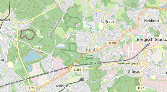 Monteurzimmer auf Karte