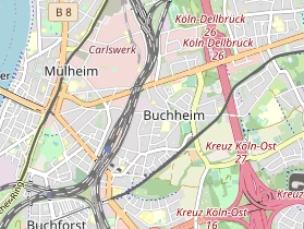 Monteurzimmer auf Karte