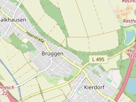 Monteurzimmer auf Karte