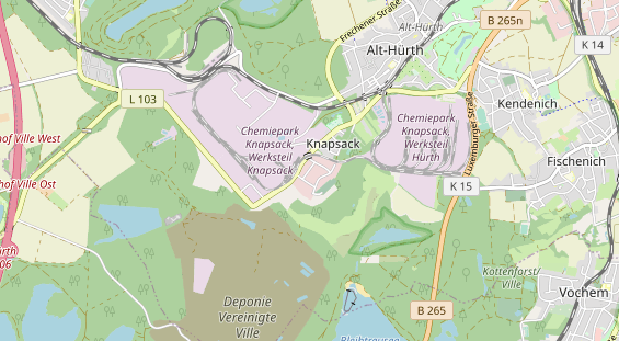 Monteurzimmer auf Karte