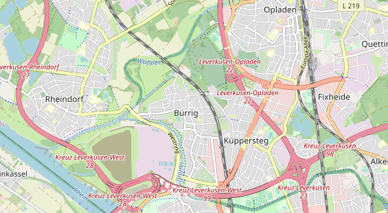 Monteurzimmer auf Karte