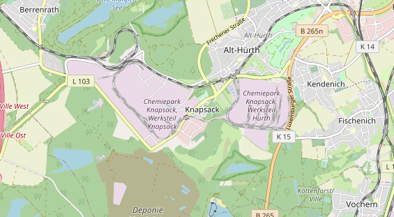 Monteurzimmer auf Karte