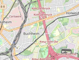 Monteurzimmer auf Karte