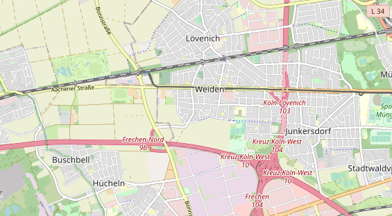 Monteurzimmer auf Karte