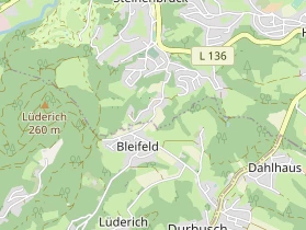 Monteurzimmer auf Karte