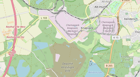 Monteurzimmer auf Karte