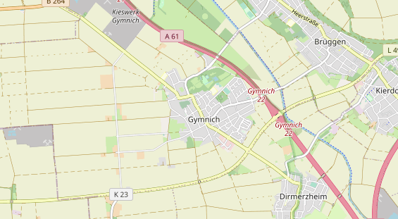 Monteurzimmer auf Karte