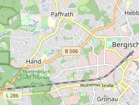 Monteurzimmer auf Karte