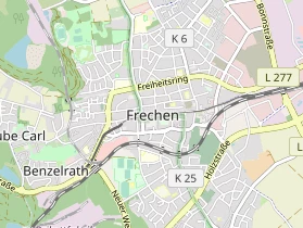 Monteurzimmer auf Karte