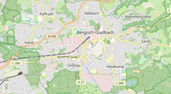 Monteurzimmer auf Karte