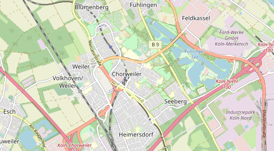 Monteurzimmer auf Karte