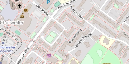 Monteurzimmer auf Satellitenbild